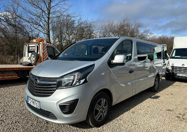 Opel Vivaro cena 74900 przebieg: 188000, rok produkcji 2017 z Koszalin małe 781